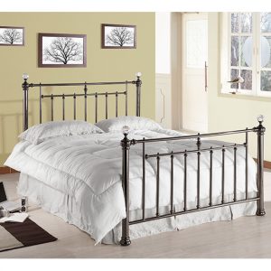 alexander-black-metal-double-bed-crystal-finials