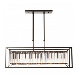 alike-rectangular-5-bulbs-pendant-light-matte-black