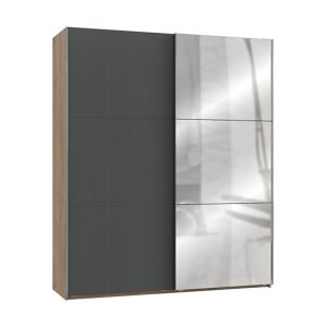 alkesia-mirror-sliding-door-wardrobe-graphite-planked-oak