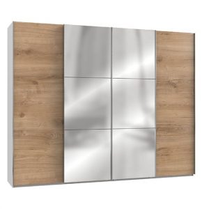 alkesia-mirrored-sliding-4-doors-wardrobe-planked-oak-white