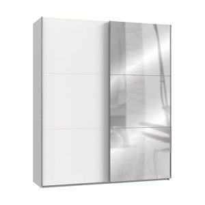 alkesia-mirrored-sliding-door-wardrobe-white