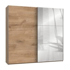alkesia-mirrored-sliding-door-wide-wardrobe-planked-oak