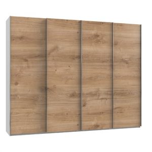 alkesia-wooden-sliding-4-doors-wardrobe-planked-oak-white