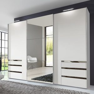 alkesu-mirrored-sliding-3-doors-wardrobe-white-6-drawers