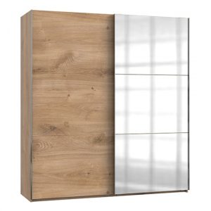 alkesu-mirrored-sliding-door-wardrobe-planked-oak