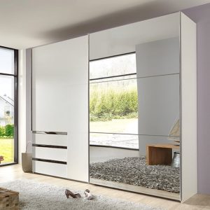 alkesu-mirrored-sliding-door-wardrobe-white-3-drawers