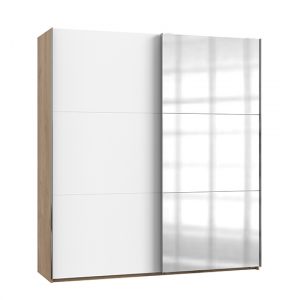 alkesu-mirrored-sliding-door-wardrobe-white-planked-oak