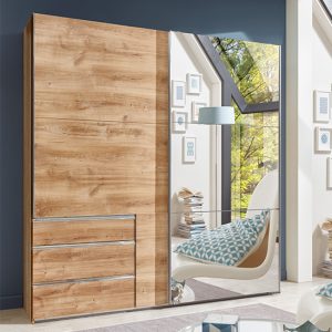 alkesu-mirrored-sliding-door-wide-wardrobe-planked-oak