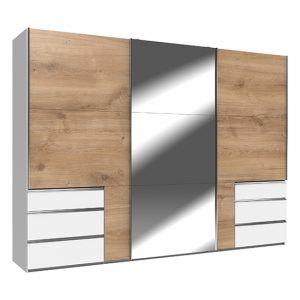 alkesu-sliding-3-doors-mirror-wardrobe-planked-oak-white