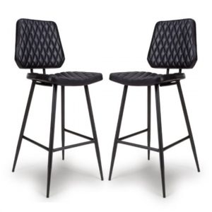 allen-black-genuine-leather-bar-chairs-pair