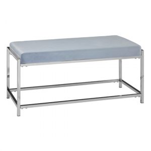 alluras-blue-velvet-dining-bench-straight-silver-frame
