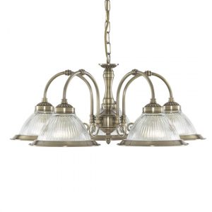 american-5-lights-ceiling-pendant-light-antique-brass