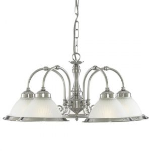 american-5-lights-ceiling-pendant-light-satin-silver