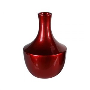 amprion-ceramic-small-decorative-vase-glazed-red