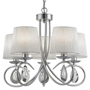 angelique-5-lights-white-shade-pendant-light-chrome