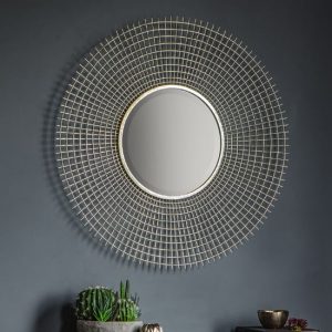 antila-round-wirework-lattice-wall-mirror-gold