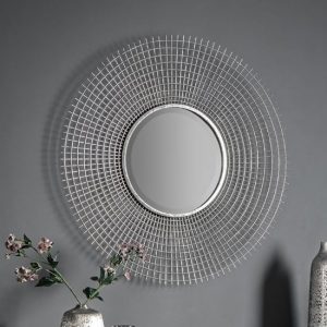 antila-round-wirework-lattice-wall-mirror-silver