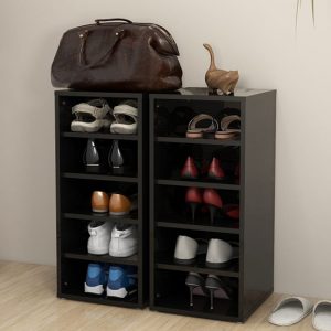 antioch-set-of-2-high-gloss-shoe-storage-rack-black