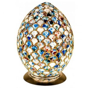 apollo-medium-mosiac-egg-lamp-blue-tile
