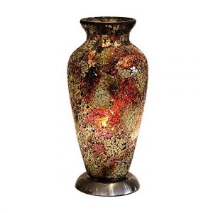 apollo-mosiac-vase-lamp-amber