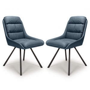aracaj-swivel-blue-leather-effect-dining-chairs-pair