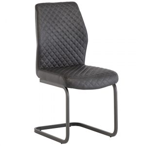 ark-faux-leather-dining-chair-grey