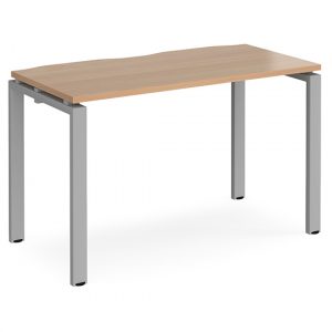 arkos-1200mm-computer-desk-beech-silver-legs