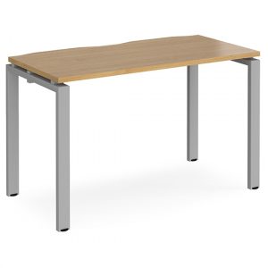 arkos-1200mm-computer-desk-oak-silver-legs