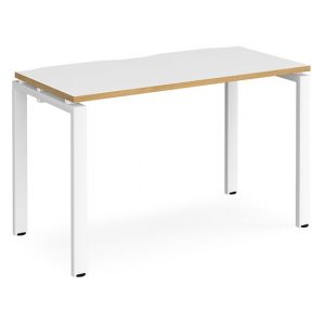 arkos-1200mm-computer-desk-white-and-oak-white-legs