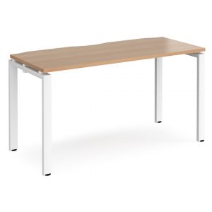 arkos-1400mm-computer-desk-beech-white-legs