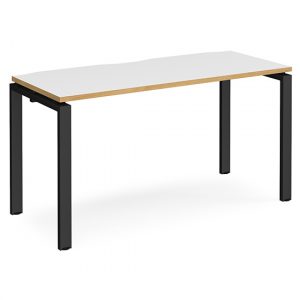 arkos-1400mm-computer-desk-white-and-oak-black-legs