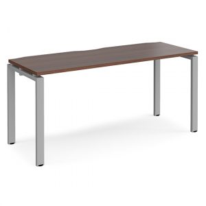arkos-1600mm-computer-desk-walnut-silver-legs