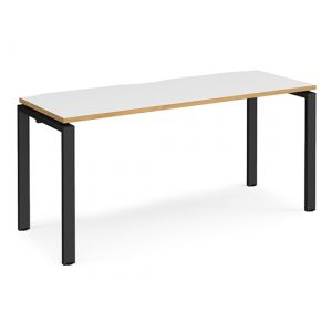 arkos-1600mm-computer-desk-white-and-oak-black-legs