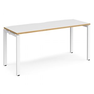 arkos-1600mm-computer-desk-white-and-oak-white-legs
