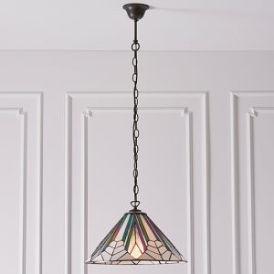 astoria-medium-tiffany-glass-pendant-light-dark-bronze