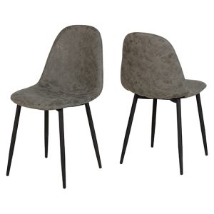 athens-fabric-dining-chair-grey-faux-leather-pair
