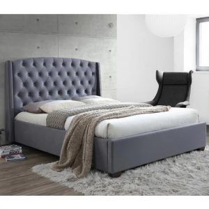 atlas-fabric-double-bed-in-grey-velvet