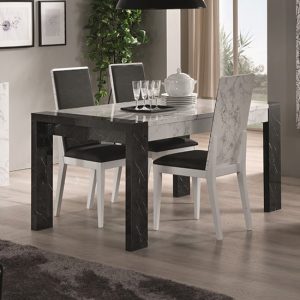 attoria-black-white-marble-effect-dining-table-4-chairs