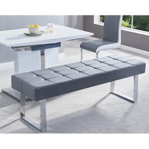 austin-dining-bench-large-grey-faux-leather-chrome-base-n