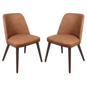 avelay-vintage-cognac-faux-leather-dining-chairs-pair