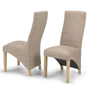 avon-beige-tweed-dining-chair-a-pair-natural-legs
