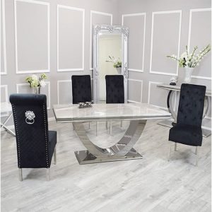 avon-ivory-smoke-marble-dt-4-elmira-black-chairs