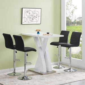 axara-white-high-gloss-bar-table-4-ripple-black-stools