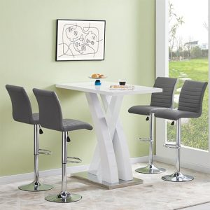 axara-white-high-gloss-bar-table-4-ripple-grey-stools