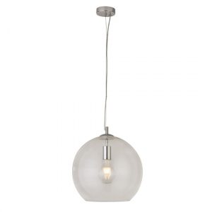 balls-large-clear-glass-ceiling-pendant-light-chrome