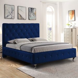 barberton-plush-velvet-double-bed-blue