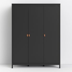 barcila-3-doors-wooden-wardrobe-matt-black