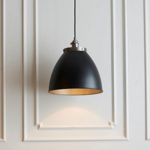barrie-rolled-edge-shade-ceiling-pendant-light-matt-black