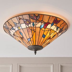 bauchi-medium-glass-flush-ceiling-light-dark-bronze