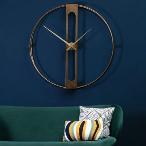 bealie-round-metal-wall-clock-gold